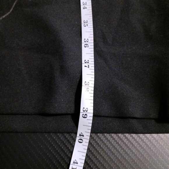 VTG Jones New York Black Beaded Shift Midi‎ Dress Size 14 Short Sleeves Back Zip - Picture 10 of 10